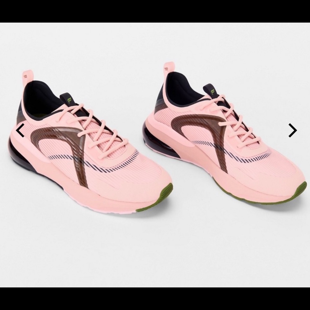 Fabletics performance air sneakers pink/green BNIB